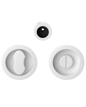 Įleidžiamos stumdomų durų rankenėlės MOOD su WC užraktu