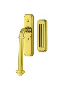 Colombo Design terasinių durų rankena BUSIRI KBU113 - poliruotas žalvaris